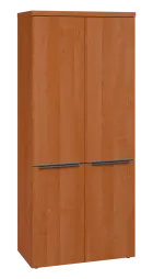 SIN 5 - 84D kancelářská skříň, 4-dveřová, 1820x800x400, olše jantar